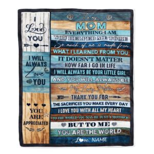 To My Mom Blanket From Daughter You&hellip;