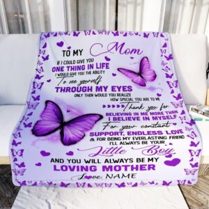 To My Mom Blanket From Son I’ll&hellip;