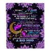 To My Mom Blanket From Daughter I Love You With All My Heart Butterfly, Mother Day Blanket, Personalized Blanket For Mom To My Mom Blanket From Daughter I Love You With All My Heart Butterfly, Mother Day Blanket, Personalized Blanket For Mom