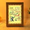 To My Mom From Daughter Frame Lamps, Picture Frame Light, Frame Lamp, Mother’s Day Gifts