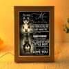 To My Mom From Daughter Frame Lamps, Picture Frame Light, Frame Lamp, Mother’s Day Gifts