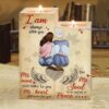 To My Mom, I Am A Strong Women Because A Strong Women Raised Me Heart Candle Holders, Mothers Day Candle To My Mom, I Am A Strong Women Because A Strong Women Raised Me Heart Candle Holders, Mothers Day Candle