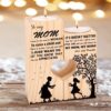 To My Mom, I Love You Candle Holder, Mothers Day Candle