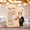 To My Mom, I Love You With All My Heart Heart Candle Holders, Mothers Day Candle To My Mom, I Love You With All My Heart Heart Candle Holders, Mothers Day Candle