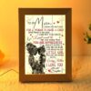 To My Mom Iam Missing You Frame Lamp, Picture Frame Light, Frame Lamp, Mother’s Day Gifts