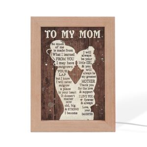 To My Mom Love From Daughter Mother’s&hellip;
