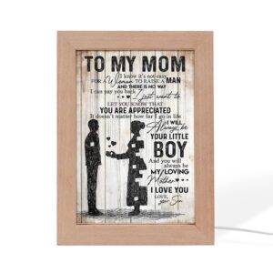 To My Mom Love From Son Mother’s&hellip;