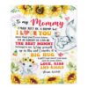 To My Mommy First Time Mom Elephant Happy, Mother Day Blanket, Personalized Blanket For Mom To My Mommy First Time Mom Elephant Happy, Mother Day Blanket, Personalized Blanket For Mom