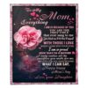 To My Mommy Blanket From Kids Lives From Day To Day Butterlies Blanket, Blankets For Mothers Day