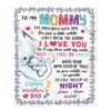 To My Mother Blanket From Daughter Son I Love You With A Special Love, Mother Day Blanket, Personalized Blanket For Mom