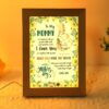 To My Mother In Law You Are The Mother I Received The Day Vertical Paper Frame Lamp, Picture Frame Light, Frame Lamp, Mother’s Day Gifts