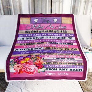 To My Mother In Law Blanket From&hellip;