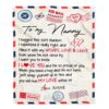 To My Nanny Blanket From Kids Bear I Love You, Mother Day Blanket, Personalized Blanket For Mom To My Nanny Blanket From Kids Bear I Love You, Mother Day Blanket, Personalized Blanket For Mom
