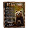 To My Son Blanket From Mom Dad Mother Every Day Laugh Love Live, Mother Day Blanket, Personalized Blanket For Mom To My Son Blanket From Mom Dad Mother Every Day Laugh Love Live, Mother Day Blanket, Personalized Blanket For Mom