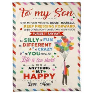 To My Son Blanket From Father Mother&hellip;
