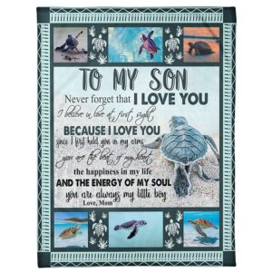 To My Son Blanket From Father Mother&hellip;