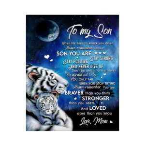 To My Son Blanket From Father Mother&hellip;