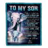 To My Son Blanket From Mom Dad Mother Every Day Laugh Love Live, Mother Day Blanket, Personalized Blanket For Mom To My Son Blanket From Mom Dad Mother Every Day Laugh Love Live, Mother Day Blanket, Personalized Blanket For Mom