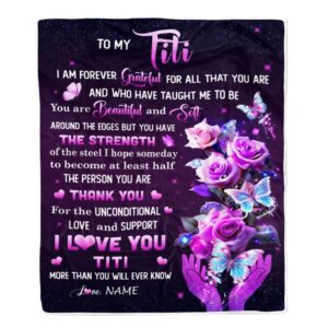 To My Titi Blanket From Niece Thank&hellip;