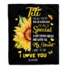 To My Titi Blanket From Niece Nephew I Love You Hugs Air Mail Letter, Mother Day Blanket, Personalized Blanket For Mom To My Titi Blanket From Niece Nephew I Love You Hugs Air Mail Letter, Mother Day Blanket, Personalized Blanket For Mom