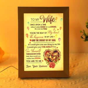 To My Wife Frame Lamp, Picture Frame&hellip;
