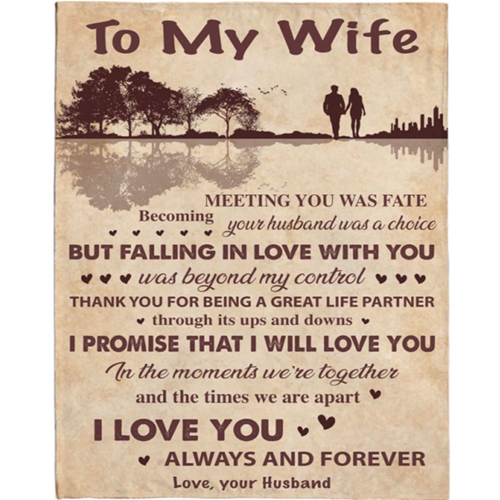 To My Wife Guitar I Love You Forever Always Husband Gift Ideas Blanket, Blankets For Mothers Day To My Wife Guitar I Love You Forever Always Husband Gift Ideas Blanket, Blankets For Mothers Day