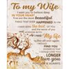 To My Wife I Love You Forever And Always Hands Blankets White Plush Fleece Blanket, Blankets For Mothers Day To My Wife I Love You Forever And Always Hands Blankets White Plush Fleece Blanket, Blankets For Mothers Day