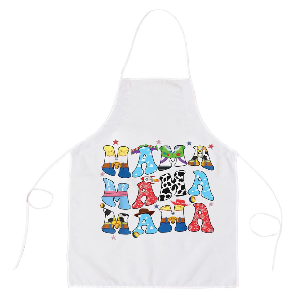 Toy Funny Story Mama Boy Mom Mothers Day Tee For Womens Apron, Mothers Day Apron, Mother’s Day Gifts