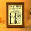 Vintage Black Queen Portrait Music Lover Frame Lamp, Picture Frame Light, Frame Lamp, Mother’s Day Gifts