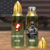 Veteran Army Reserve Training Divisions 75th Innovation Command Bullet Tumbler, Army Tumbler, Bullet Tumbler, Military Tumbler