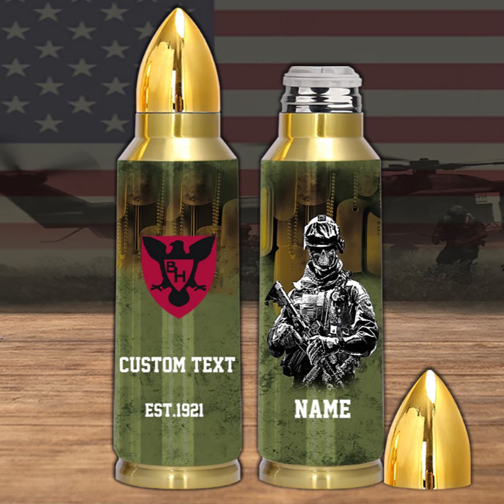 Veteran Army Reserve Training Divisions 86th Training Division Bullet Tumbler, Army Tumbler, Bullet Tumbler, Military Tumbler