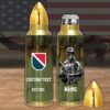 Veteran Army Special Operations Command 12th Special Forces Group Bullet Tumbler, Army Tumbler, Bullet Tumbler, Military Tumbler