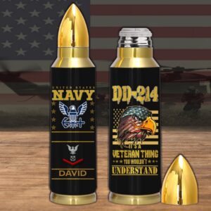 Veteran Custom Bullet Tumbler DD-214 It’s A&hellip;