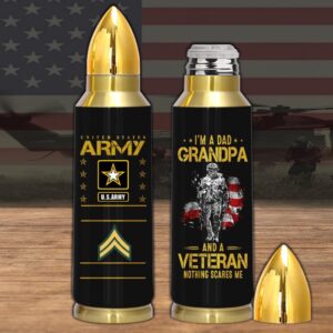 Veteran Custom Bullet Tumbler I’m A Dad&hellip;