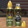 Veteran First US Army 157th Support Battalion Bullet Tumbler, Army Tumbler, Bullet Tumbler, Military Tumbler, Personalized Gift
