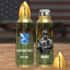 Veteran First US Army 1st Battalion 290th Regiment Bullet Tumbler, Army Tumbler, Bullet Tumbler, Military Tumbler, Personalized Gift