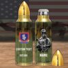 Veteran First US Army 2nd Battalion 349th Regiment Bullet Tumbler, Army Tumbler, Bullet Tumbler, Military Tumbler, Personalized Gift