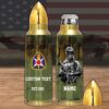 Veteran First US Army 3rd Battalion 42nd Field Bullet Tumbler, Army Tumbler, Bullet Tumbler, Military Tumbler, Personalized Gift