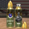 Veteran Custom Bullet Tumbler Proud Us Veteran, Us Air Force Tumbler, Bullet Tumbler, Military Tumbler