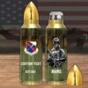 Veteran US Air Force Air Combat Command Bullet Tumbler, Us Air Force Tumbler, Bullet Tumbler, Military Tumbler