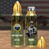 Veteran Us Navy Submarine Squadron 16 Bullet Tumbler, Navy Tumbler, Bullet Tumbler, Military Tumbler
