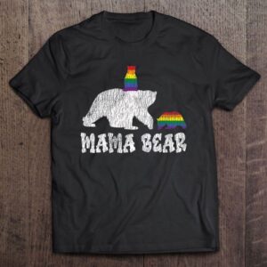 Vintage Mama Bear Pride Mother Teens Mom&hellip;