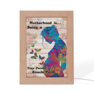 Vintage Rose Butterfly Mama Frame Lamp, Picture&hellip;