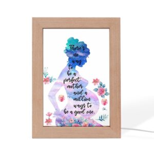Watercolor Pregnancy Frame Lamp There Is No&hellip;