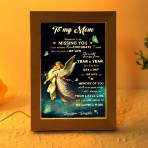 Whenever I Am Missing You Frame Lamp,&hellip;