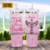You Can’t Break A Woman Who Seeks Her Happiness From God Customized Stanley Tumbler 40oz, Christian Tumbler, Christian Tumbler Cups