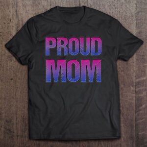 Womens Distressed Bisexual Proud Mom Mother’s Day&hellip;