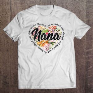Womens Ord Floral Nana Mothers Day Christian&hellip;