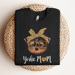 Yorkie Mom Yorkshire Leopard Dog Lovers Mothers&hellip;