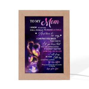 You’Ll Always Be My Mom Frame Lamp,&hellip;